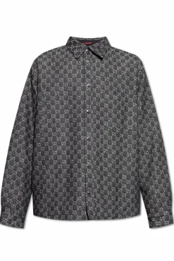 Gucci GREY Reversible jacket