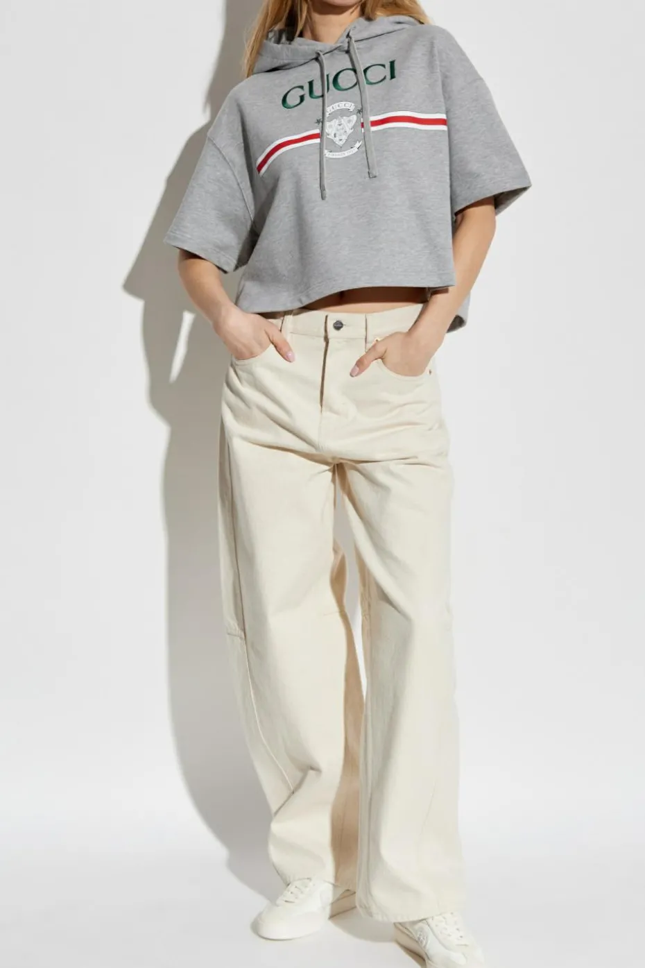 Gucci GREY Short-sleeve sweatshirt