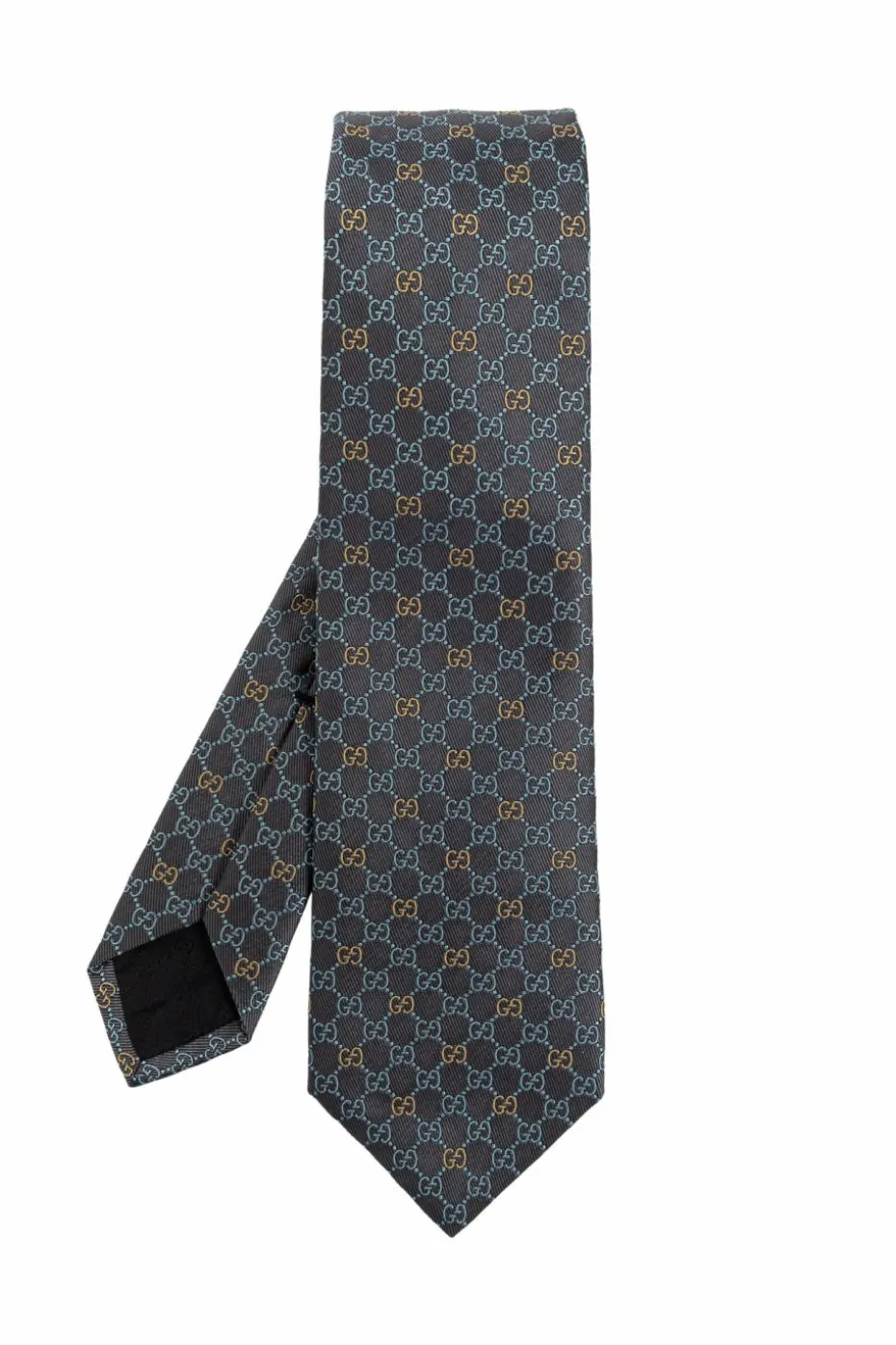 Gucci GREY Silk tie