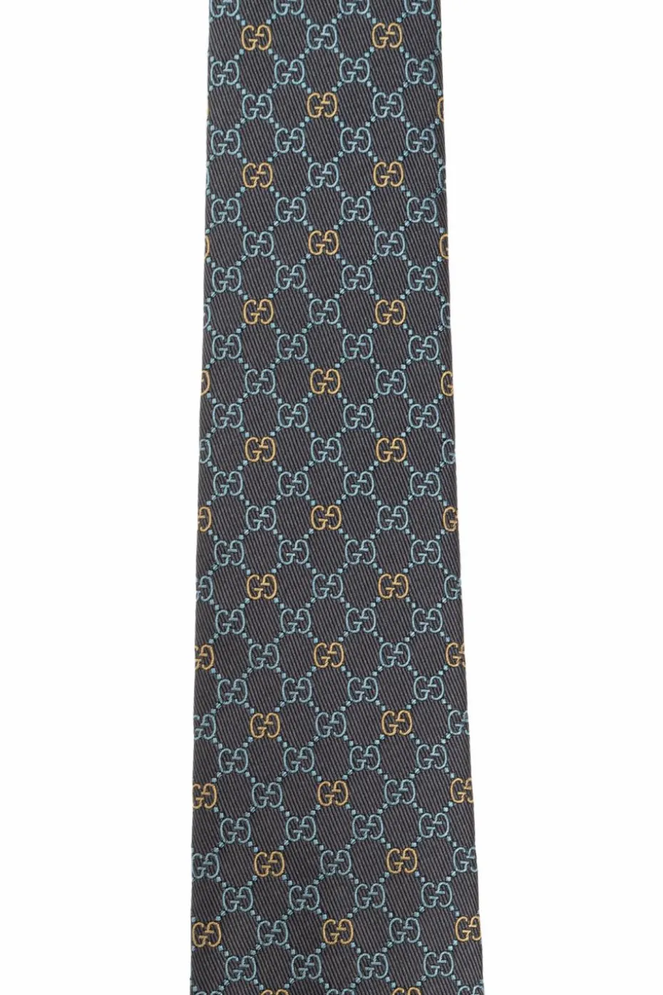 Gucci GREY Silk tie