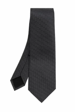 Gucci GREY Silk tie
