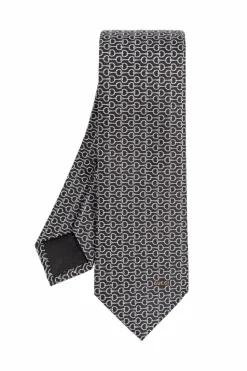 Gucci GREY Silk tie
