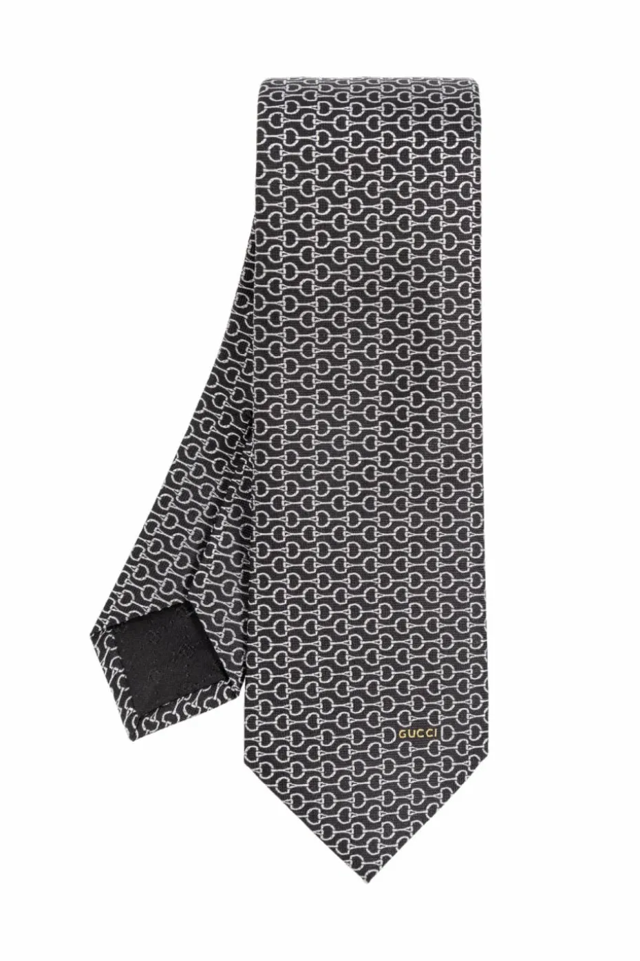 Gucci GREY Silk tie