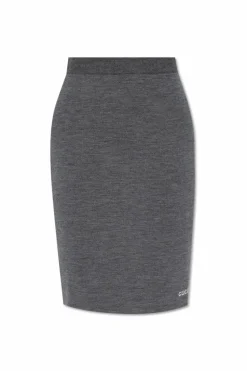 Gucci GREY Skirt with logo