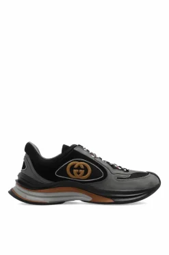 Gucci GREY Sneakers with logo