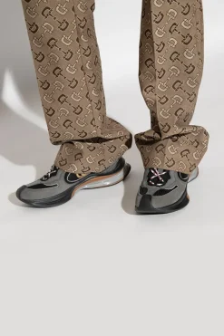 Gucci GREY Sneakers with logo