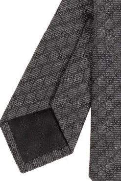 Gucci GREY Tie with monogram