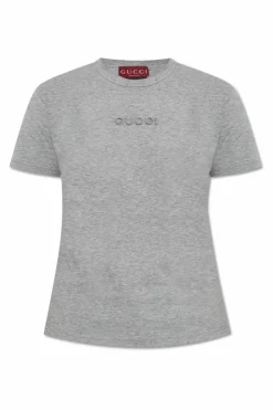 Gucci GREY T-shirt with logo