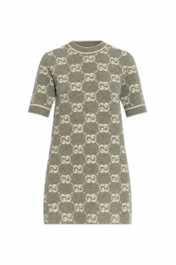 Gucci GREY Wool dress