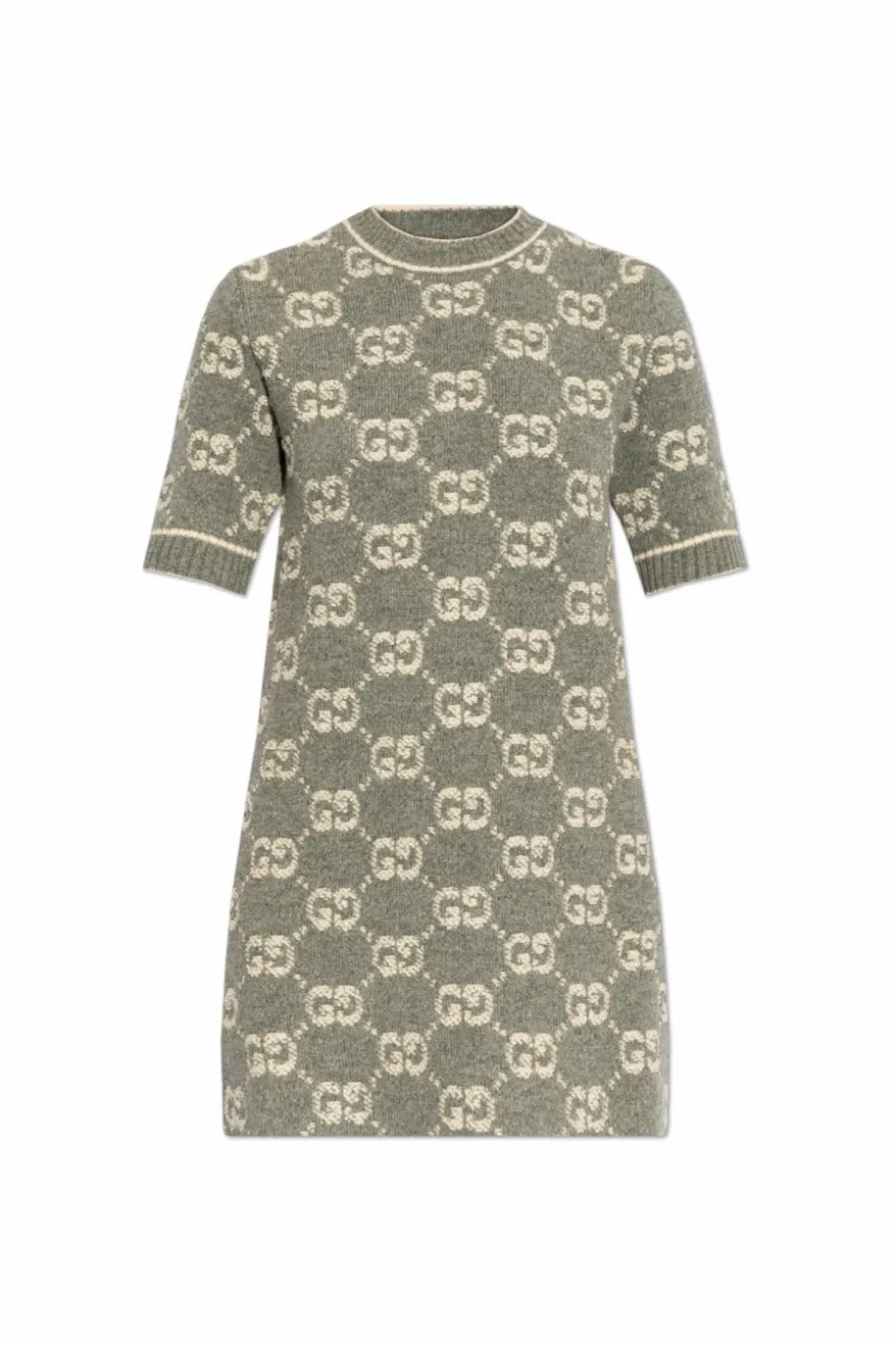 Gucci GREY Wool dress