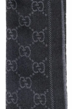 Gucci GREY Wool Scarf