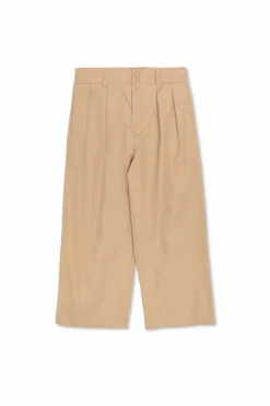 Gucci Kids beige Cotton trousers