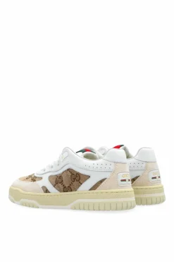 Gucci Kids beige Sneakers with logo