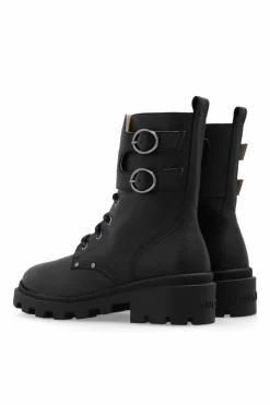 Gucci Kids BLACK Leather ankle boots