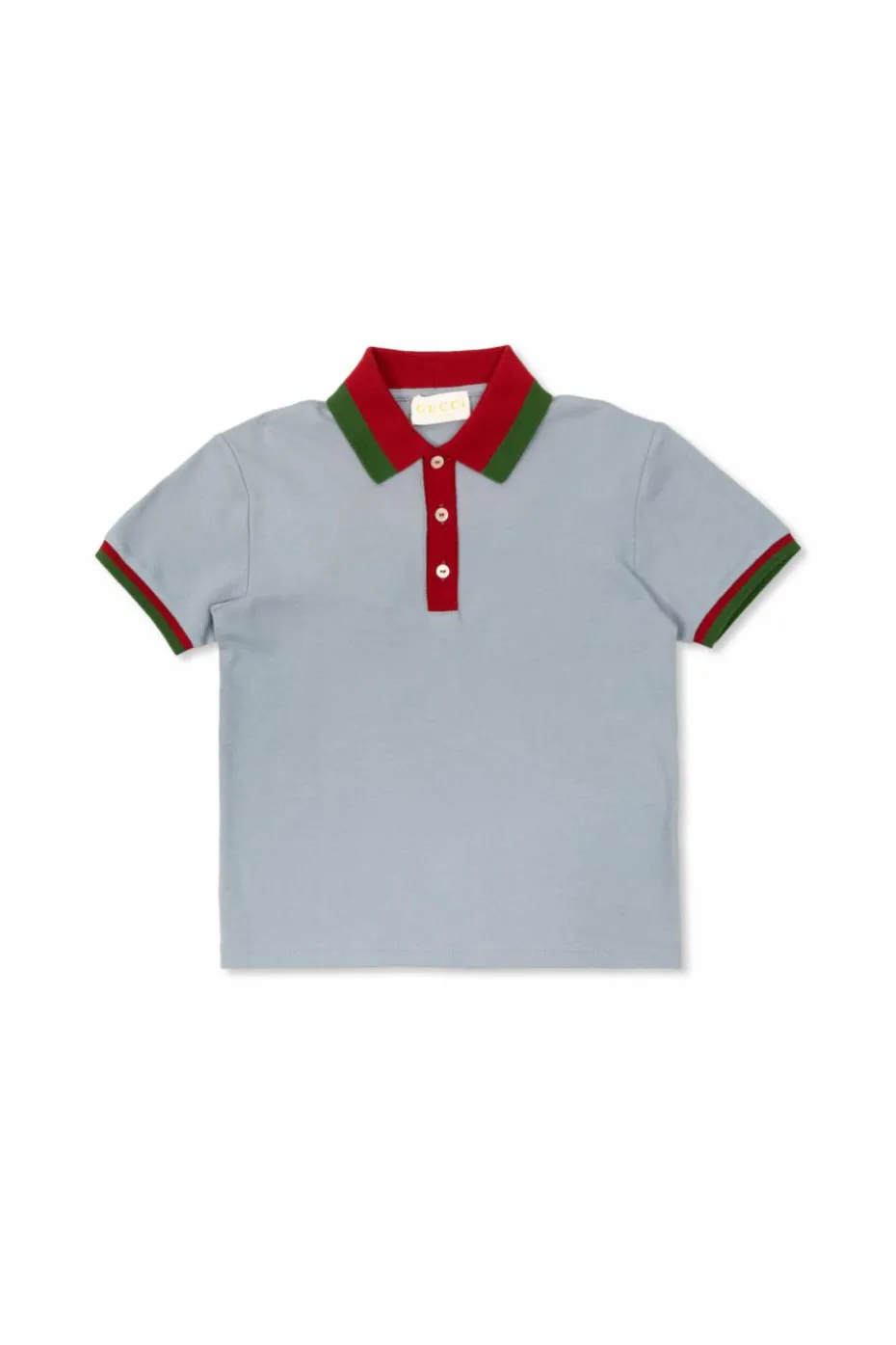 Gucci Kids BLUE Cotton polo