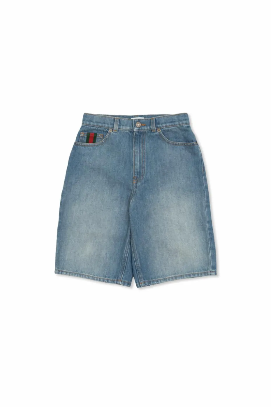 Gucci Kids BLUE Denim shorts
