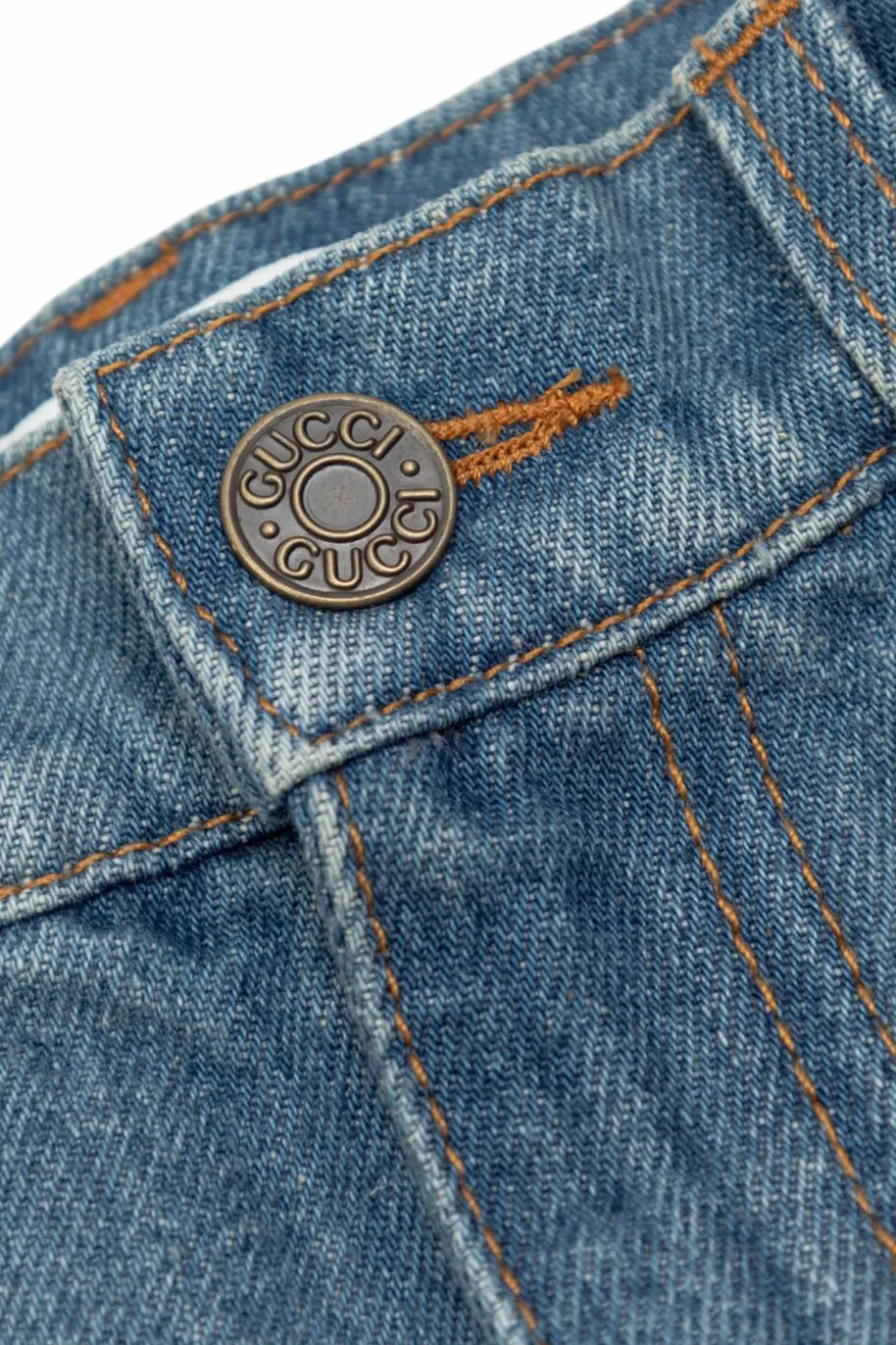 Gucci Kids BLUE Denim shorts