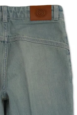 Gucci Kids BLUE Flared jeans