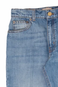 Gucci Kids BLUE Jeans with logo