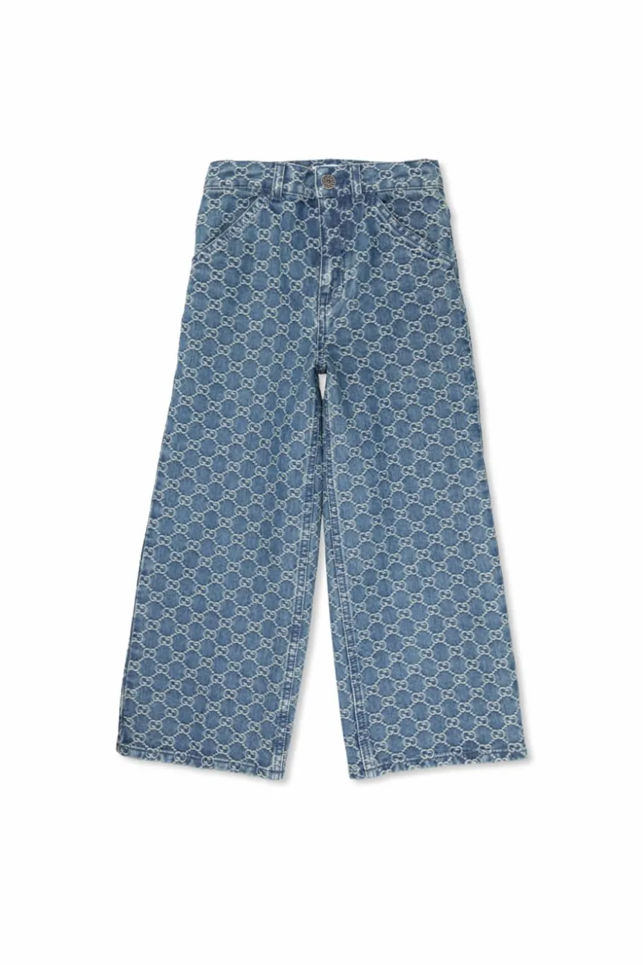 Gucci Kids BLUE Monogram jeans