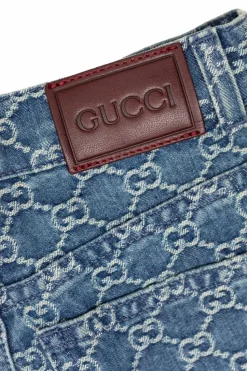 Gucci Kids BLUE Monogram jeans