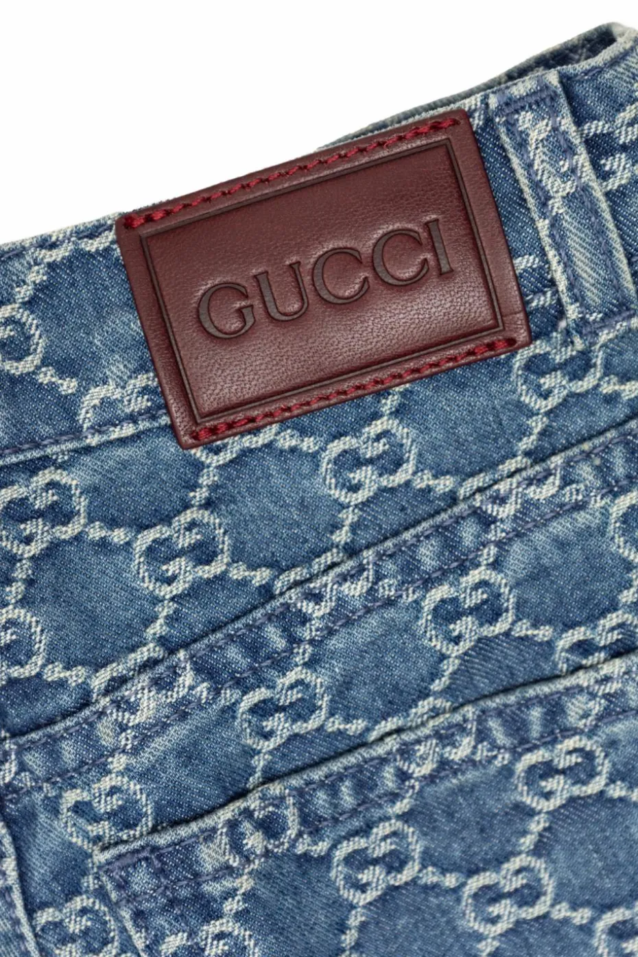 Gucci Kids BLUE Monogram jeans