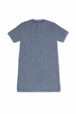 Gucci Kids BLUE Tweed dress
