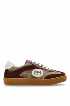 Gucci Kids BROWN Sports shoes `G74`