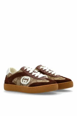 Gucci Kids BROWN Sports shoes `G74`