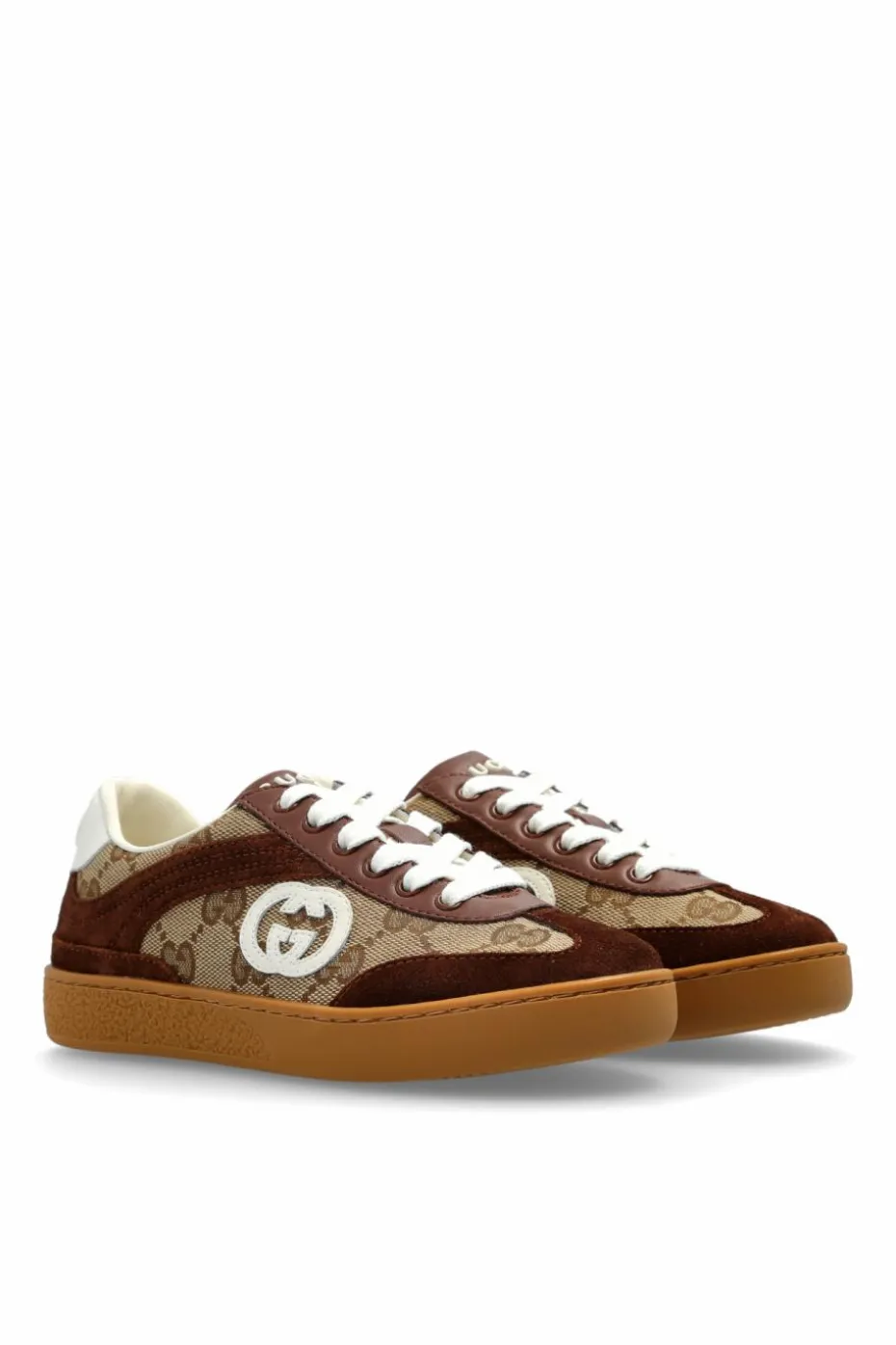Gucci Kids BROWN Sports shoes `G74`
