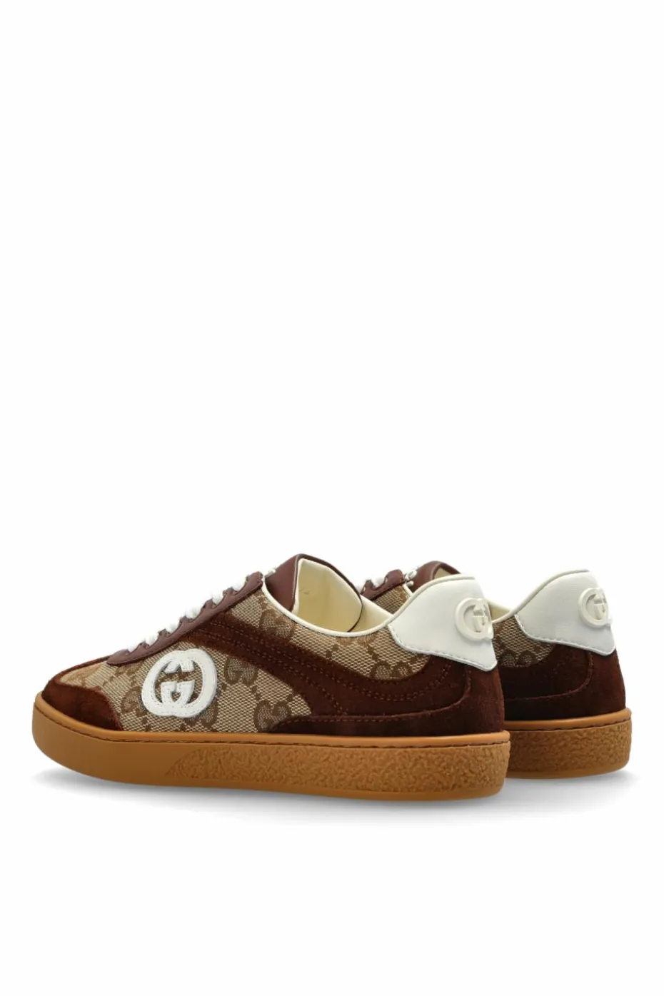 Gucci Kids BROWN Sports shoes `G74`