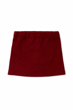 Gucci Kids BURGUNDY Cotton skirt