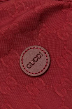 Gucci Kids BURGUNDY Jacket with GG pattern