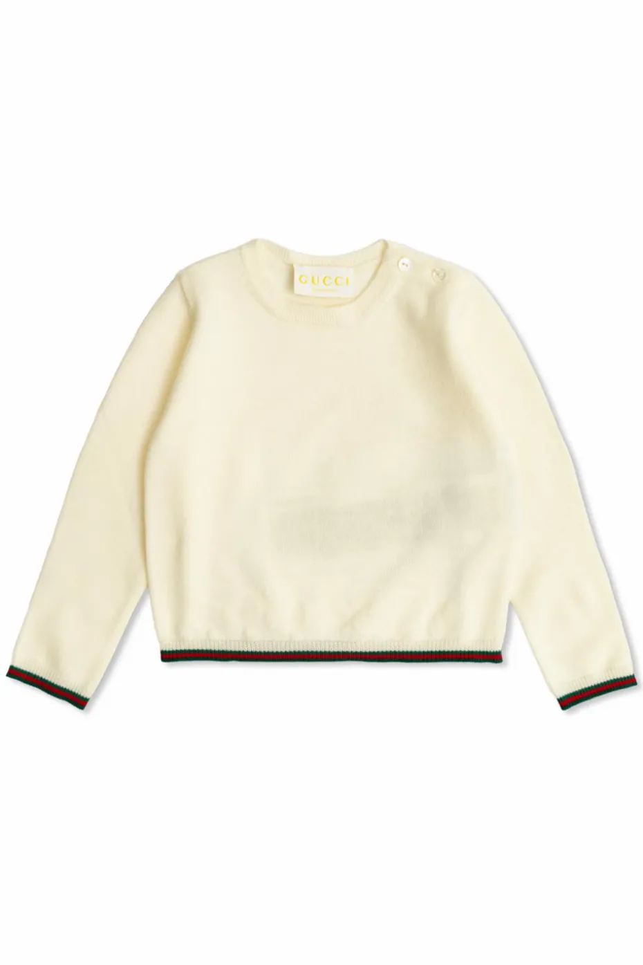 Gucci Kids cream Wool sweater