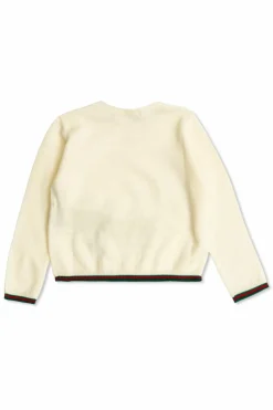 Gucci Kids cream Wool sweater