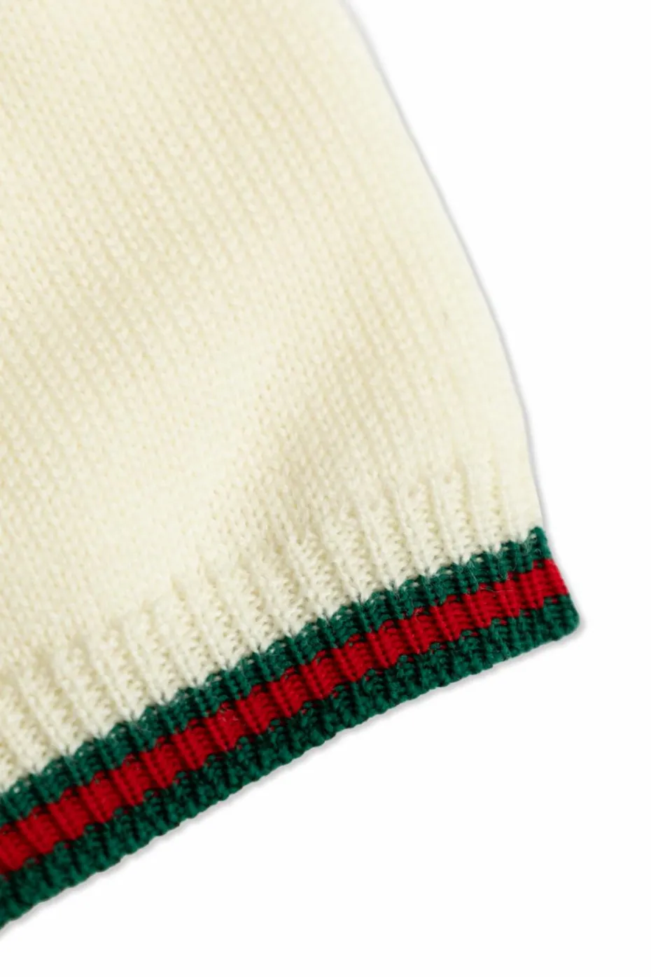 Gucci Kids cream Wool sweater