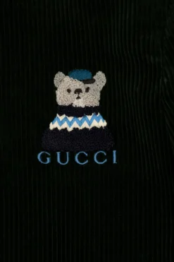 Gucci Kids GREEN Corduroy Jacket
