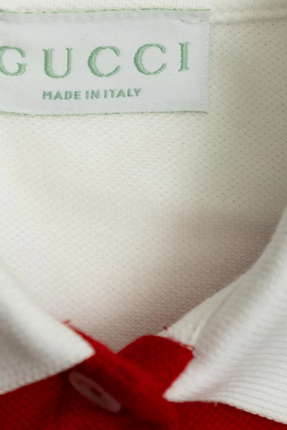 Gucci Kids GREEN Cotton polo