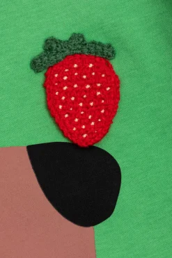 Gucci Kids GREEN T-shirt with print