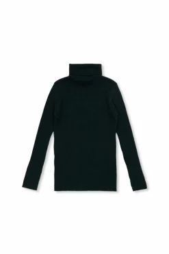 Gucci Kids GREEN Turtleneck sweater with logo