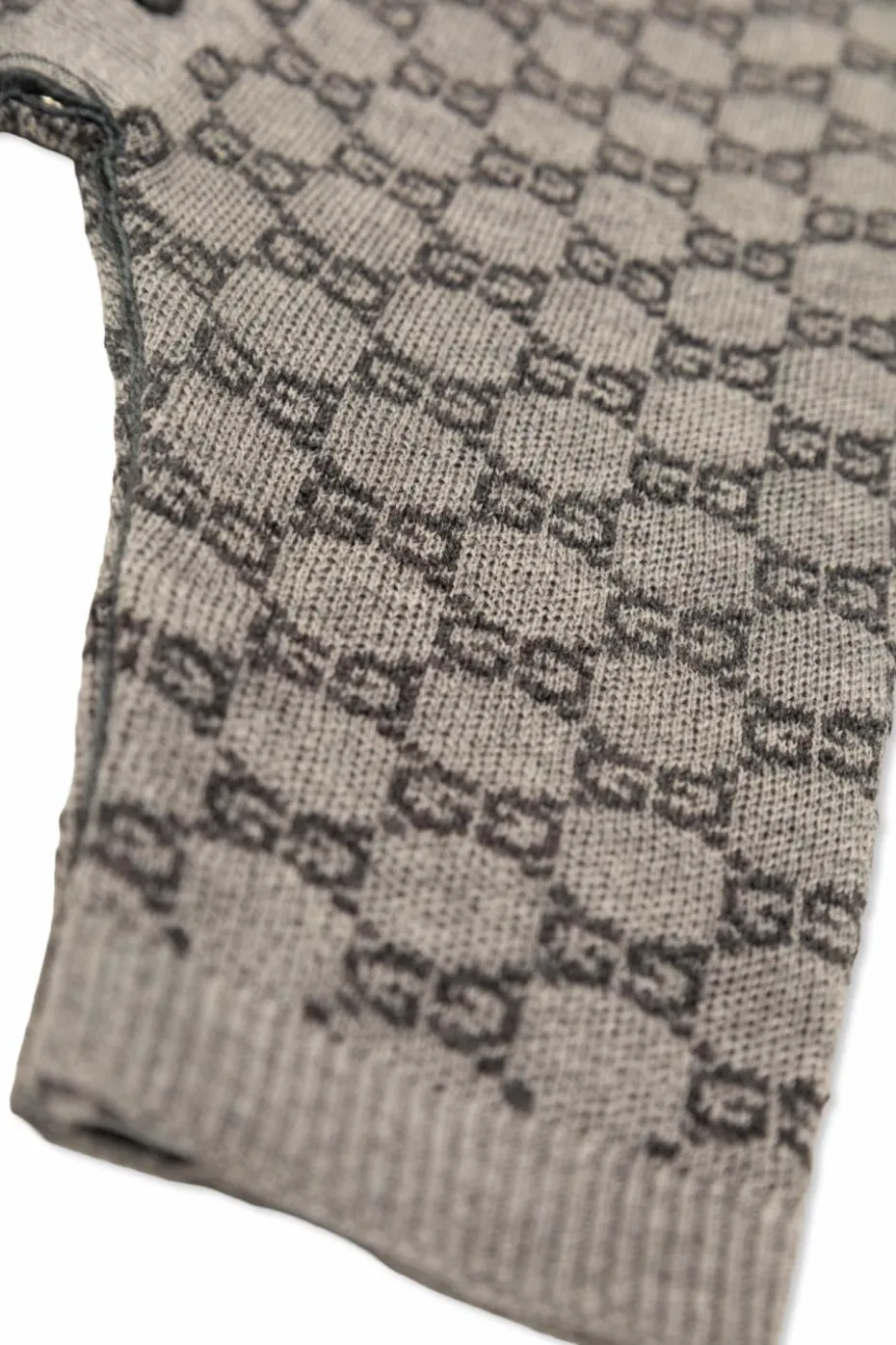 Gucci Kids GREY Rompers with 'GG' pattern