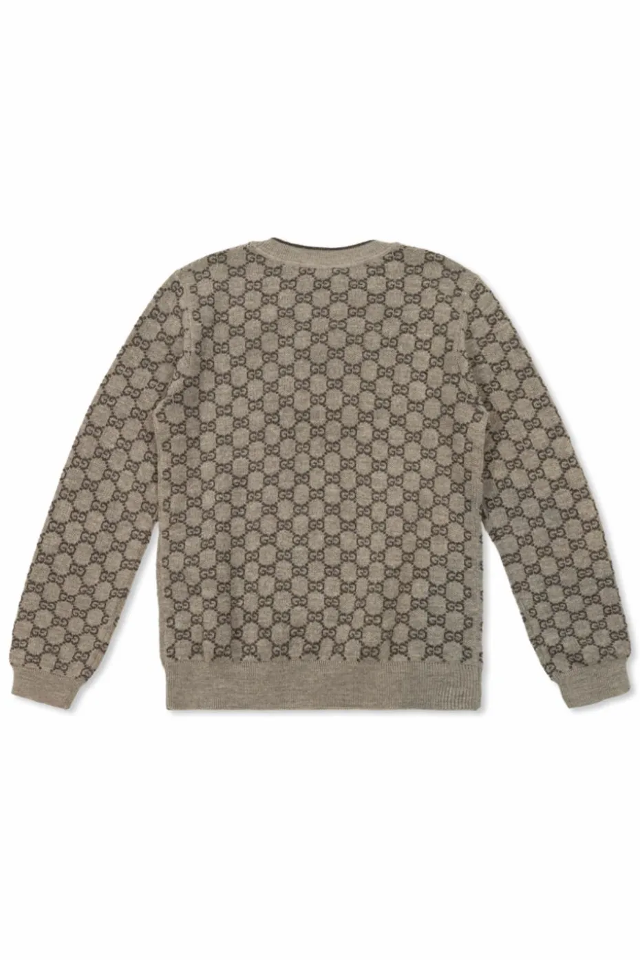 Gucci Kids GREY Sweater with "GG" pattern