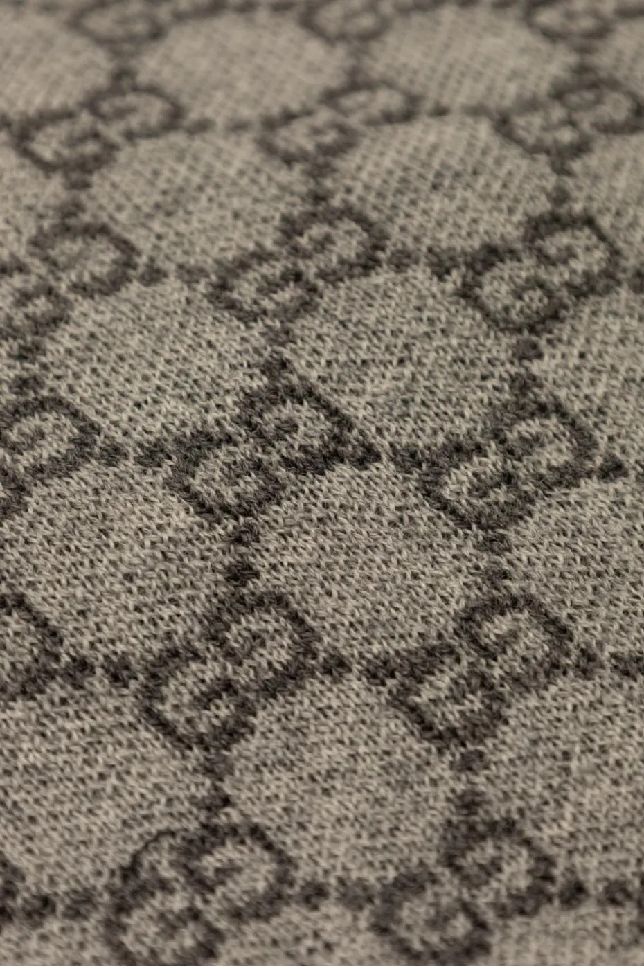 Gucci Kids GREY Sweater with "GG" pattern