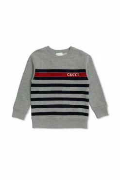 Gucci Kids GREY Sweatshirt with logo