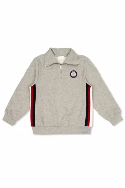 Gucci Kids GREY Sweatshirt with collar