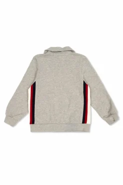 Gucci Kids GREY Sweatshirt with collar