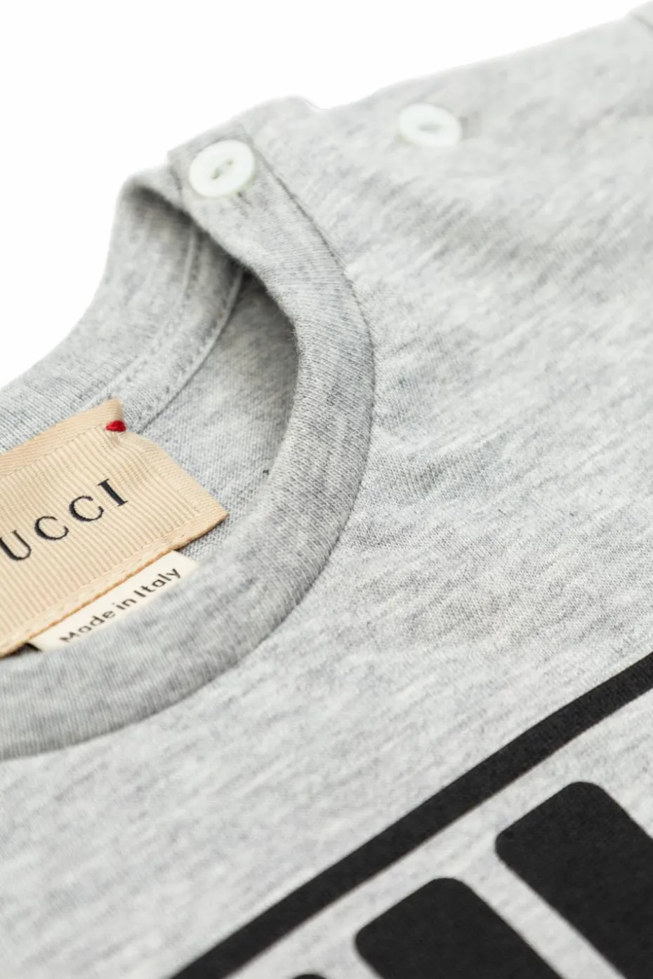 Gucci Kids GREY T-shirt with printed logo