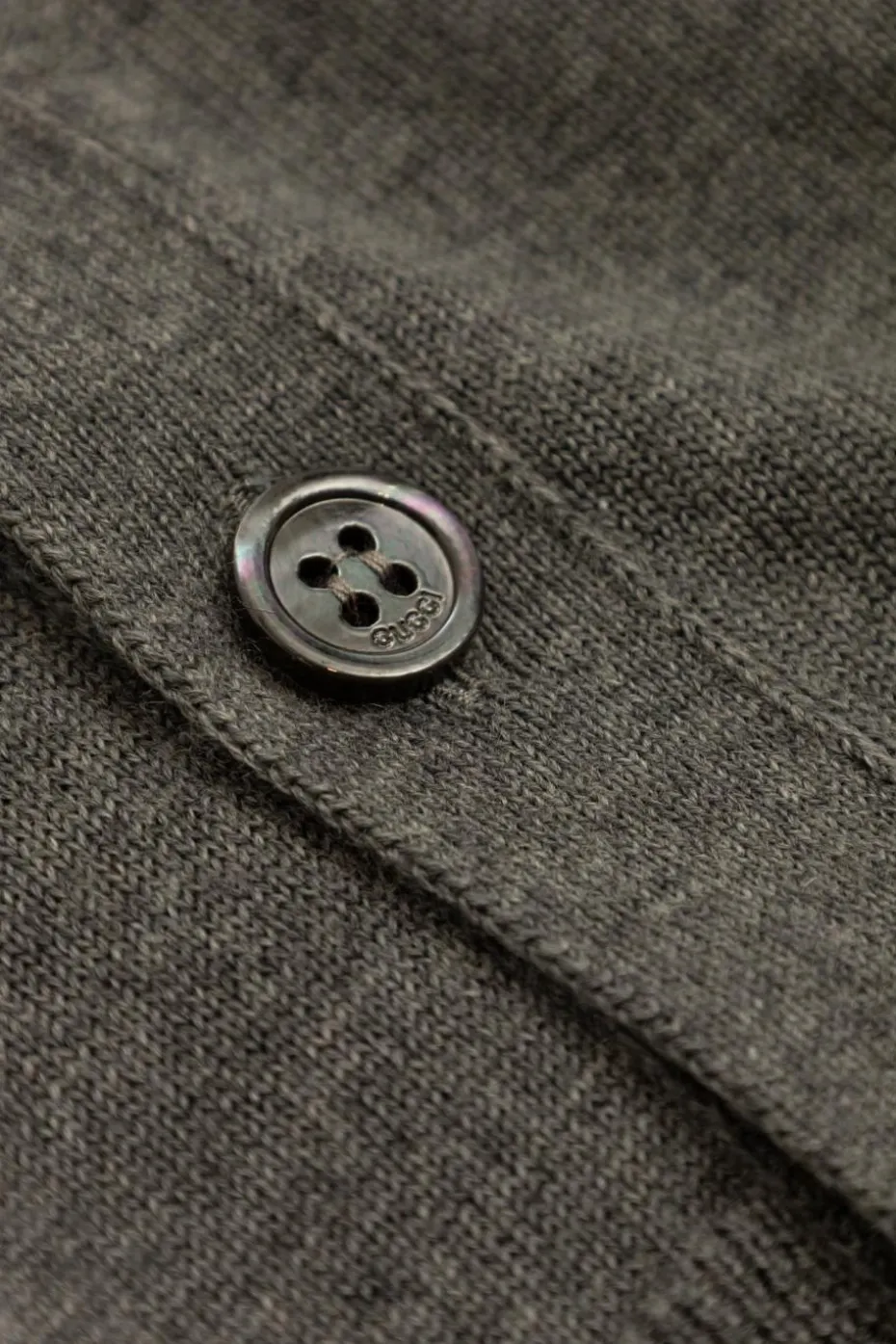 Gucci Kids GREY wool cardigan