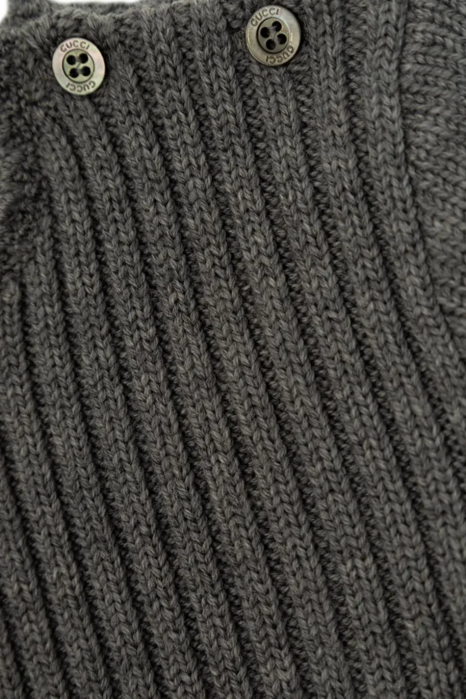 Gucci Kids GREY Wool Dress