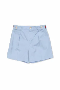 Gucci Kids light blue Cotton shorts